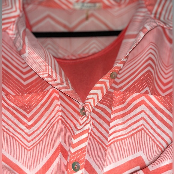 Coral sleeveless dress - Picture 4 of 10